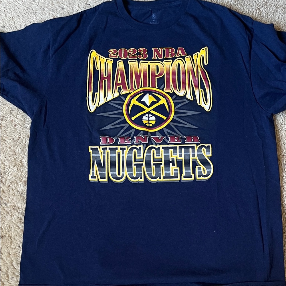 NBA Denver Nuggets championship shirt